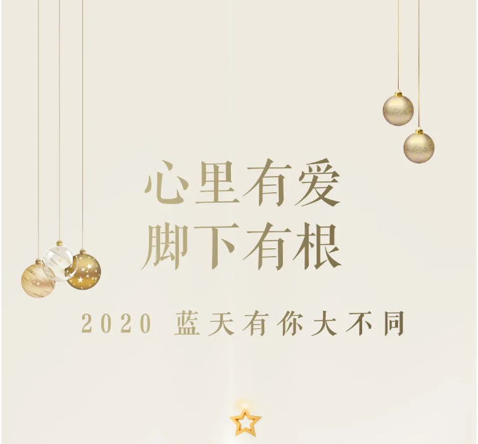 2020 · 东旭蓝天 | 蓝天有你，大不同